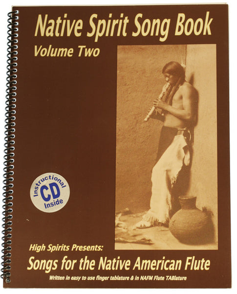 Odell Borg Native Spirit Song Book Vol. 2 and CD