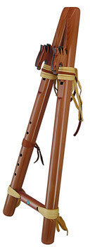 Odell Borg Cedar Double Eagle Drone Flute in Key of F#