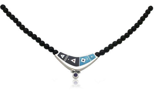 Ray Tracey Inlaid Necklace