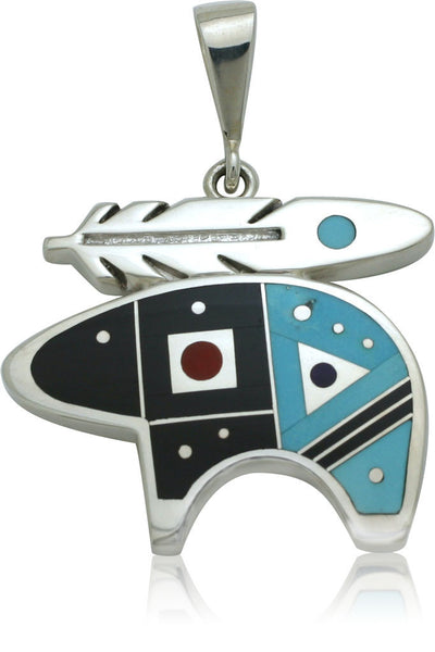 Ray Tracey Inlaid Pendant