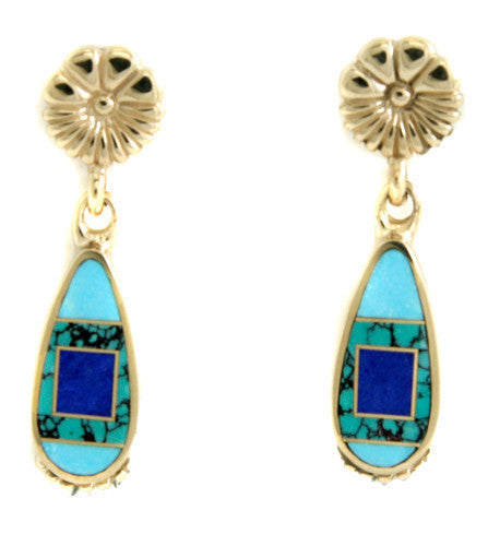 Ray Tracey Inlaid Earrings