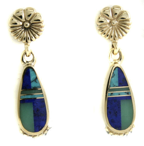 Ray Tracey Inlaid Earrings