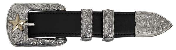 Vogt Silversmiths Tucson Star Belt Buckle