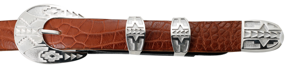 Supersmith Incredible Sterling Silver 1" Belt Buckle