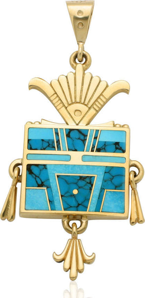 Ray Tracey Inlaid Pendant