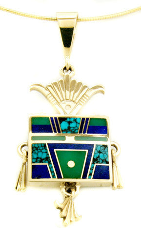 Ray Tracey Inlaid Pendant