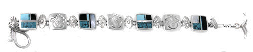 Ray Tracey Inlaid Bracelet