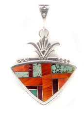 Ray Tracey Inlaid Pendant