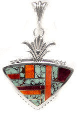 Ray Tracey Inlaid Pendant