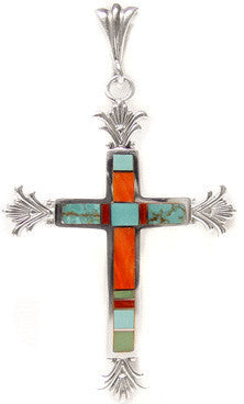 Ray Tracey Inlaid Pendant