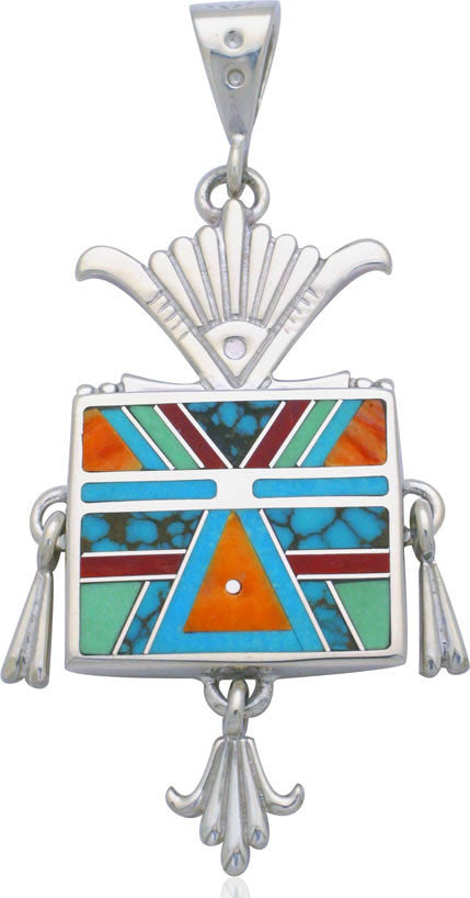 Ray Tracey Inlaid Pendant