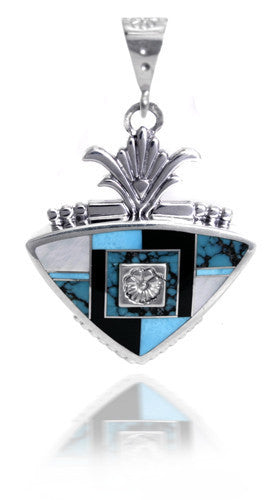 Ray Tracey Inlaid Pendant