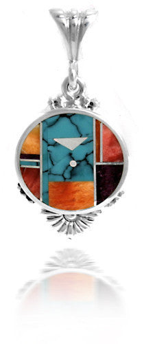 Ray Tracey Inlaid Pendant