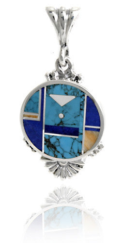 Ray Tracey Inlaid Pendant