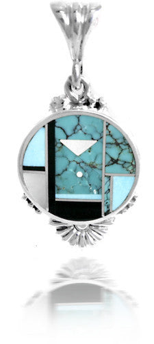 Ray Tracey Inlaid Pendant