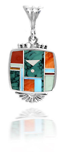 Ray Tracey Inlaid Pendant