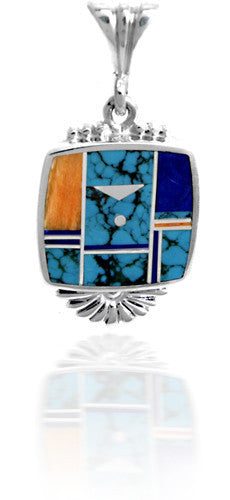 Ray Tracey Inlaid Pendant