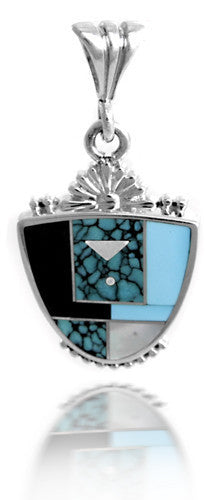 Ray Tracey Inlaid Pendant
