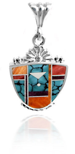 Ray Tracey Inlaid Pendant