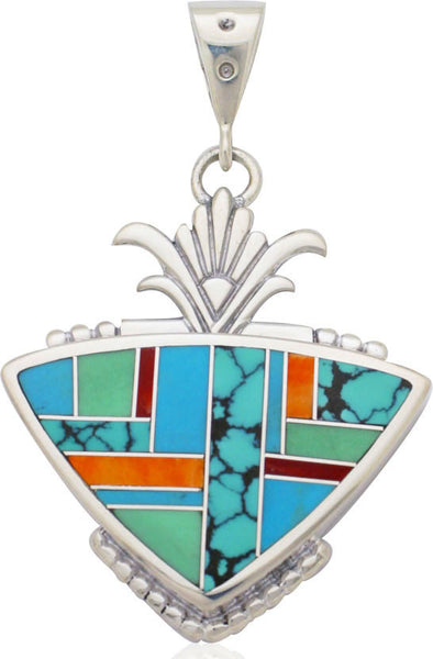 Ray Tracey Inlaid Pendant