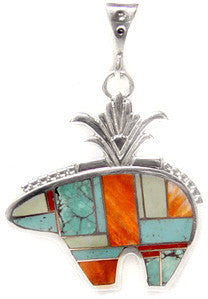 Ray Tracey Inlaid Pendant
