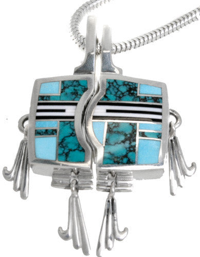 Ray Tracey Inlaid Pendant