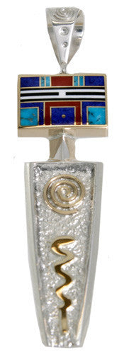 Ray Tracey Inlaid Pendant