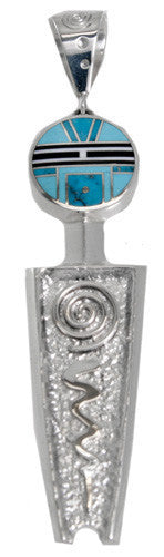 Ray Tracey Inlaid Pendant