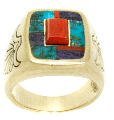 Ray Tracey Inlaid Ring