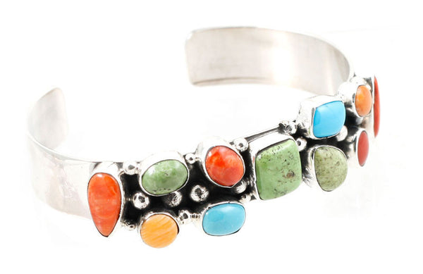 Traditional Sterling Silver Cuff Bracelet