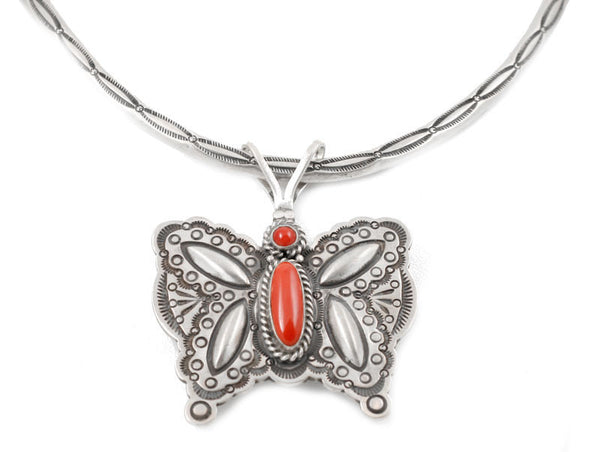Traditional Sterling Silver Necklace and Earrings