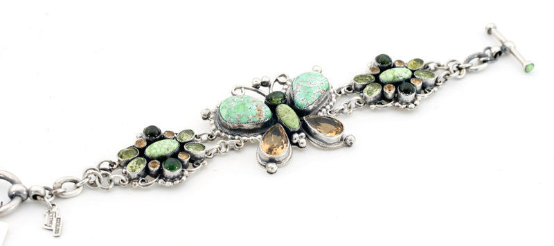 Leo Feeney Traditional Sterling Silver Link Bracelet