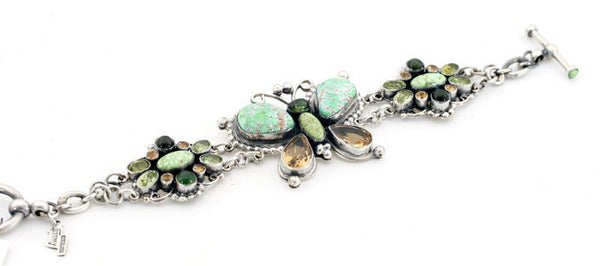 Leo Feeney Traditional Sterling Silver Link Bracelet