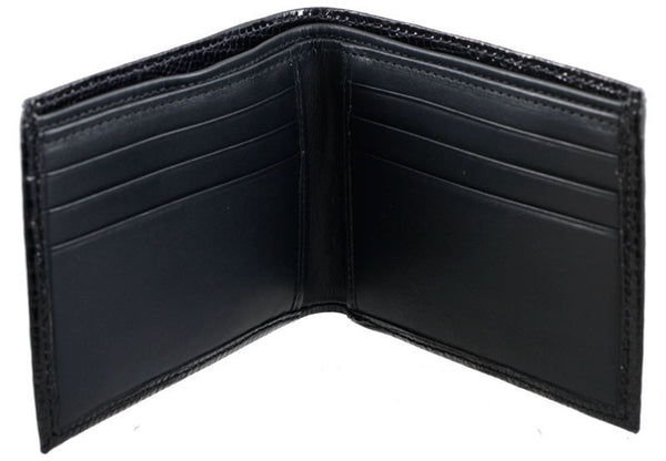 Genuine Lizard Thin Line Wallet in Black, Brown, or Cognac
