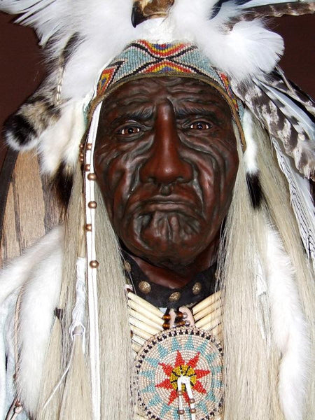 Chief White Horse II by Cindy Jo - 200D