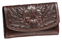American Bison Clutch Purse