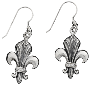 Fluer de Lis Earrings