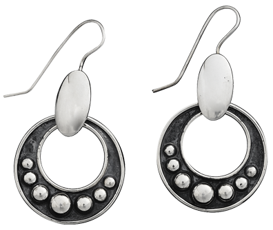 Gradutaed Bead Earrings