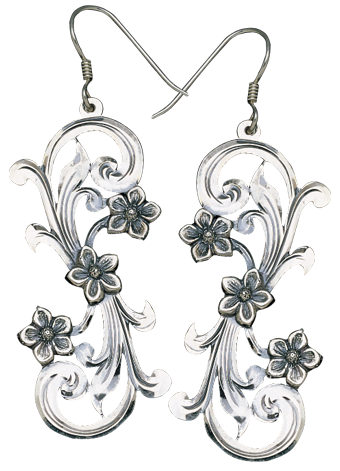 Scroll Earrings