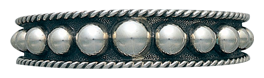 Graduated Beads Cuff Bracelet