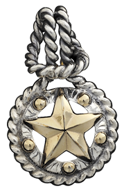 Slip Knot Star Pendant