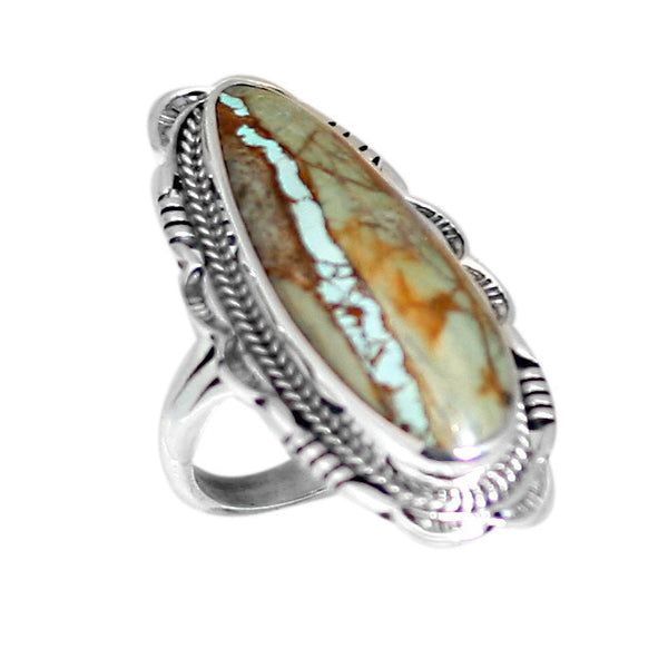 Boulder Turquoise Ring  SIZE 6