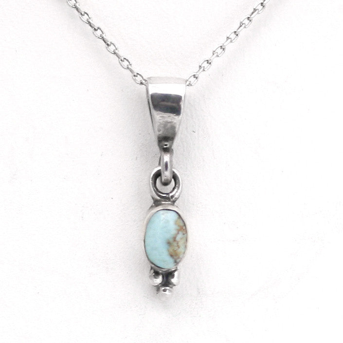 Dry Creek Sacred Buffalo Turquoise Pendant