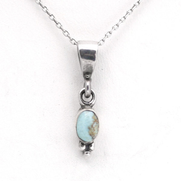 Dry Creek Sacred Buffalo Turquoise Pendant