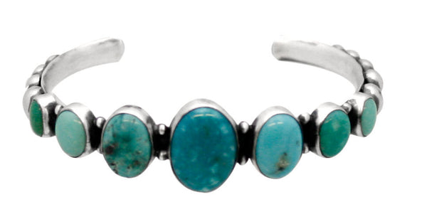 Traditional Sterling Silver Cuff Bracelet