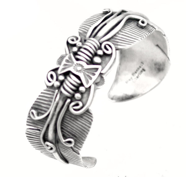 Traditional Sterling Silver Cuff Bracelet