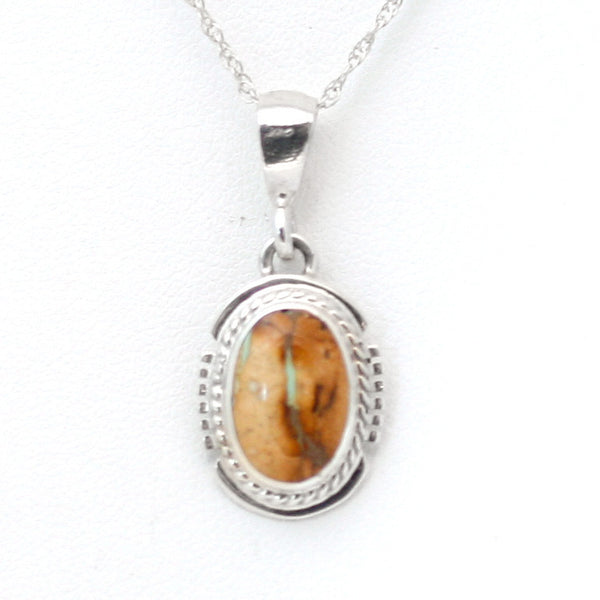 Boulder Turquoise Pendant