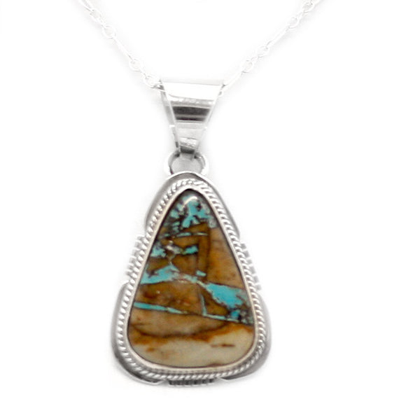 Boulder Turquoise Pendant