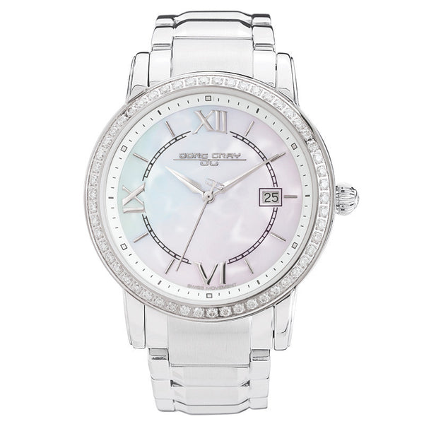 Mother of Pearl & Diamond Watch 2400-15