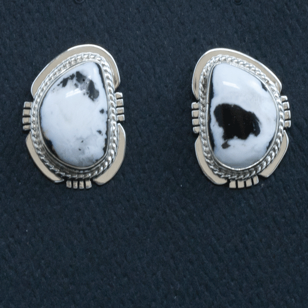 White Buffalo Earrings
